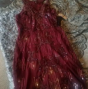 Flapper Style Aidan Mattox Cocktail Dress💕